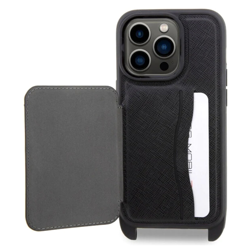 Karl Lagerfeld iPhone Black Crossbody Saffiano Karl & Choupette