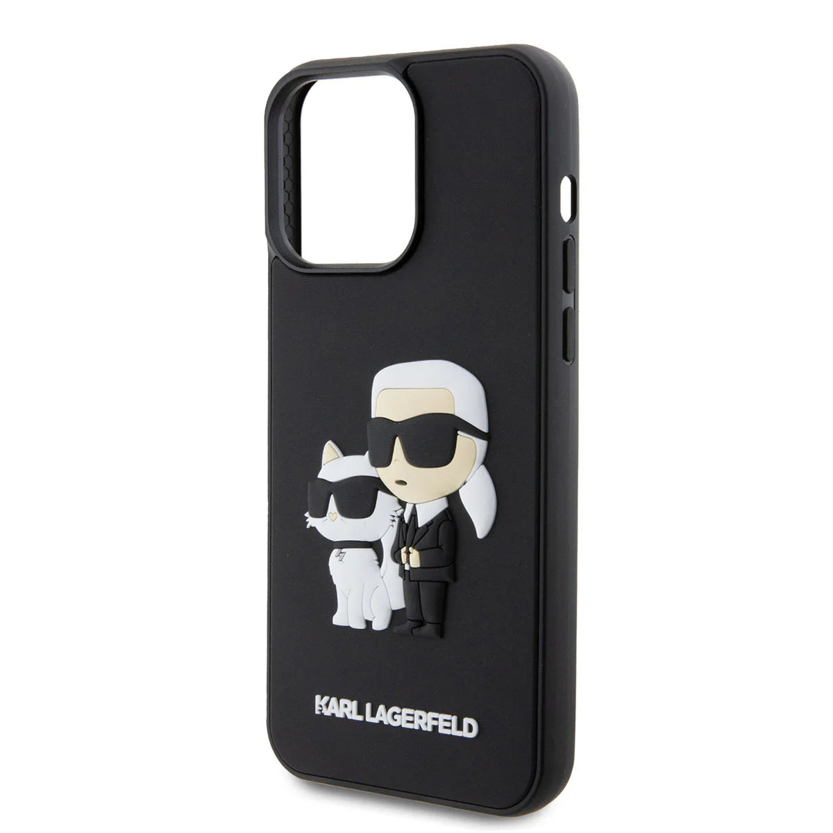 Karl Lagerfeld Silikonhülle - 3D Rubber - Schwarz